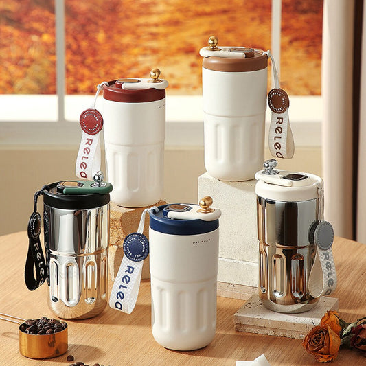 Relea "Live Well" Smart Temperature Display Coffee Cup