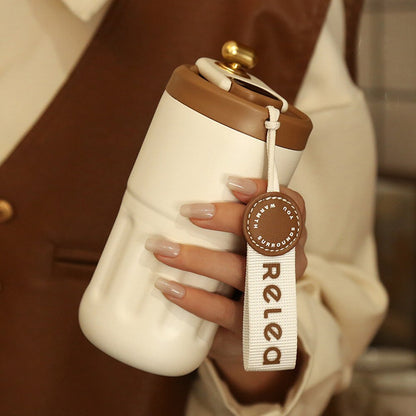 Relea "Live Well" Smart Temperature Display Coffee Cup