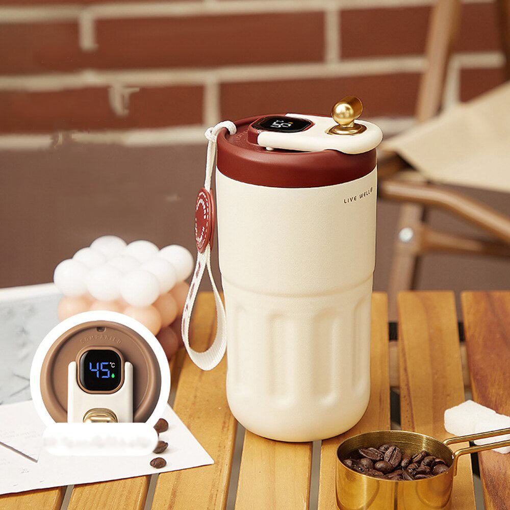 Relea "Live Well" Smart Temperature Display Coffee Cup