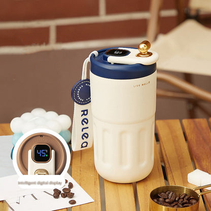 Relea "Live Well" Smart Temperature Display Coffee Cup