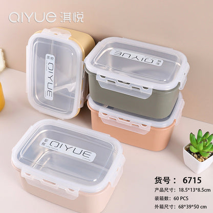 Durable Plastic | Stainless Steel | Airtight Lid |BPA Free|Microwave|SS304 (1000ML,Light Pink)
