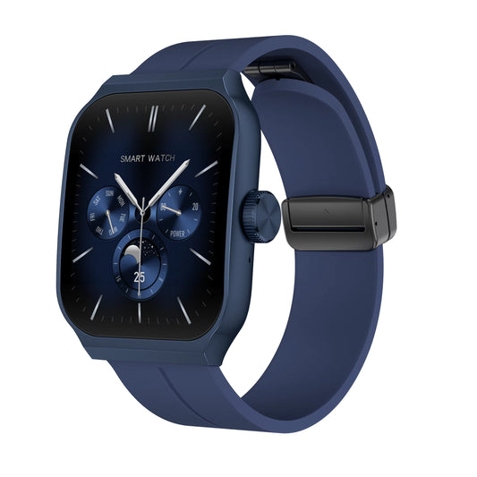 OA89 Super AMOLED Smart Watch (1.96", Navy Blue)