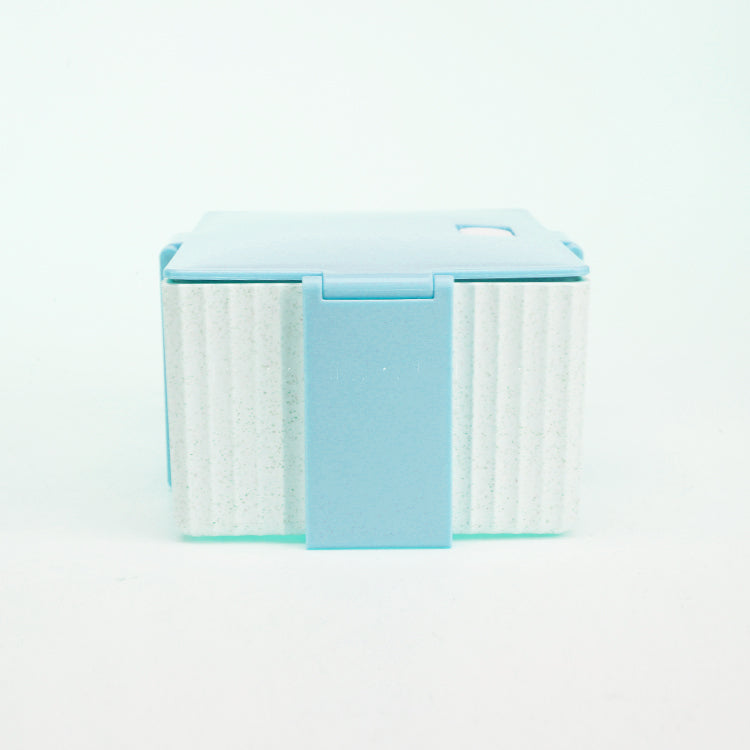 Adults Lunch Containers for Kids 960ML Lunch Boxes for Office Lunch Boxes Wheat Straw Fiber Lunch Box Leak Proof Microwave Safe (960ML, Pink ,Blue,Green)