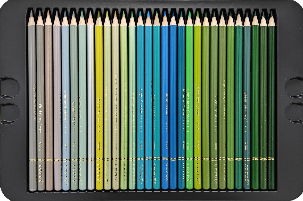 Corot Premium Coloured Pencils, 240 Pieces