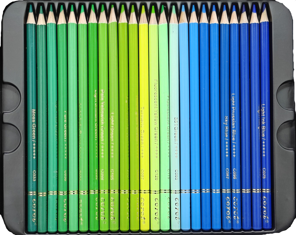Corot Premium Coloured Pencils, 120 Pieces