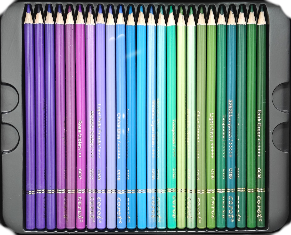 Corot Premium Coloured Pencils, 120 Pieces