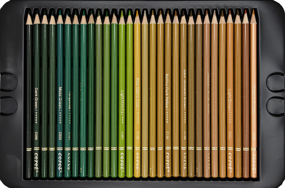 Corot Premium Coloured Pencils, 300 Pcs