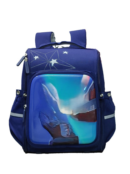Premium Ergonomic Hard-Shell School Backpack (180° Open Design)