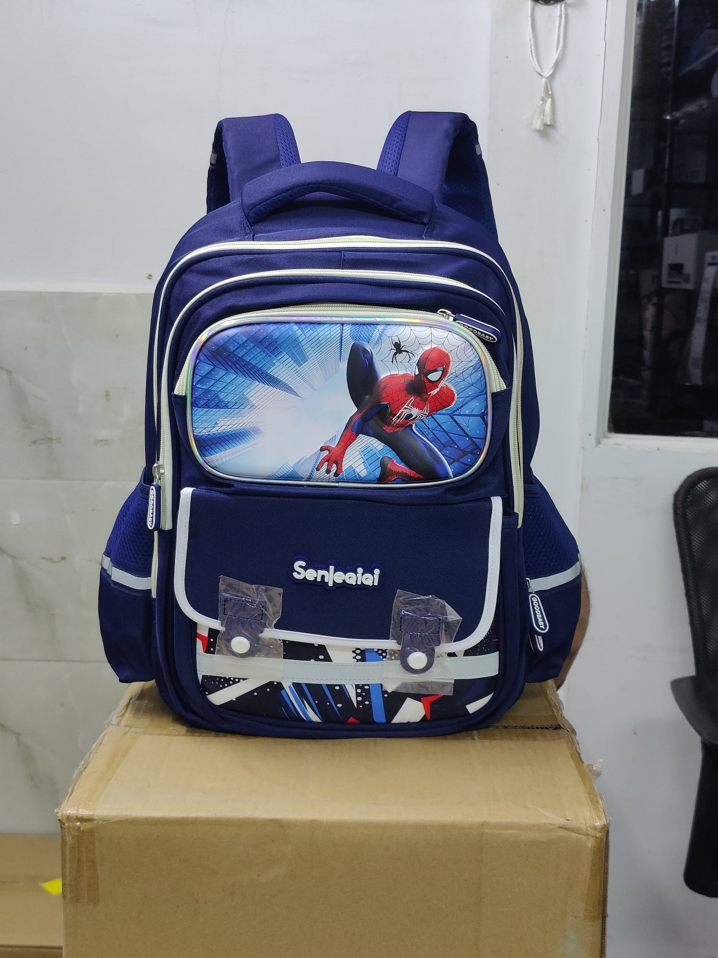 Ergonomic Hard-Shell School Backpack