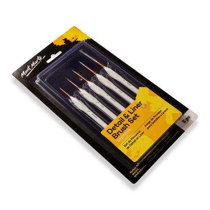 Mont Marte Signature Detail Brush Set – 5 Piece