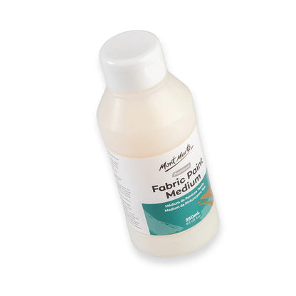 Mont Marte Fabric Paint Medium 250ml, White