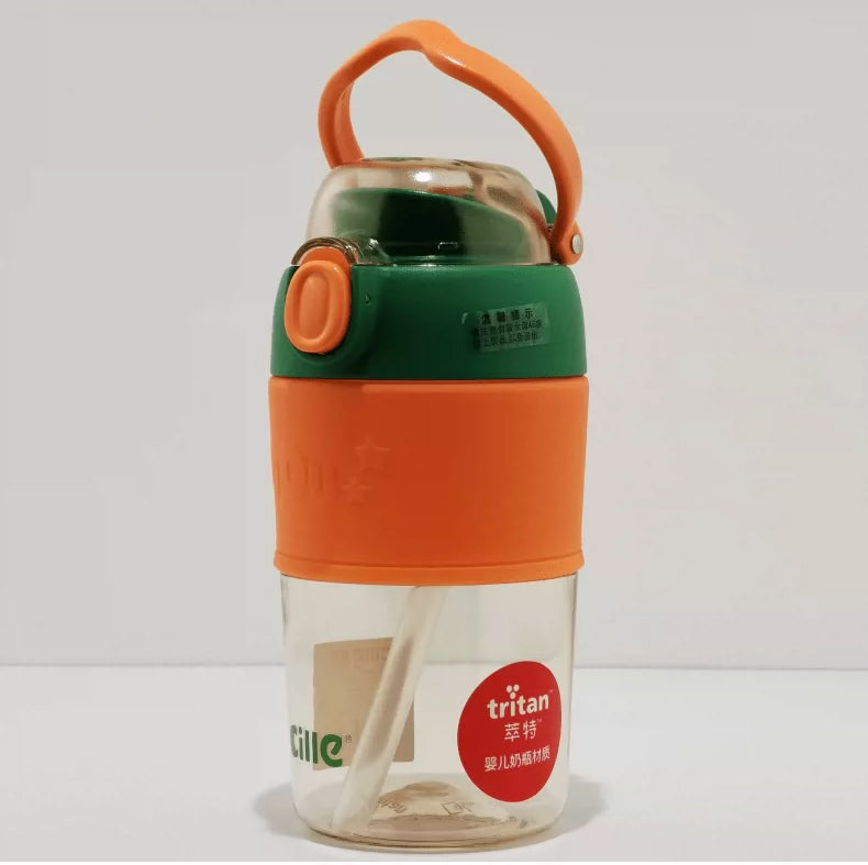 Dodge Tritan Water Bottle with Sipper & Spout –500ml