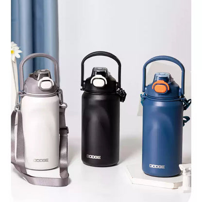 Dodge Large Capacity Travel Thermos Cup – 1000ml | Keeps Hot & Cold