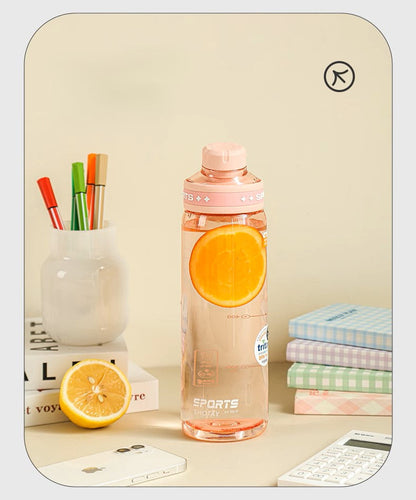 SHOTAY "SPORTS" Premium Tritan Water Bottle – BPA-Free, Leak-Proof Active Hydration Flask with Portable Handle & Fruit Infuser ST 7228