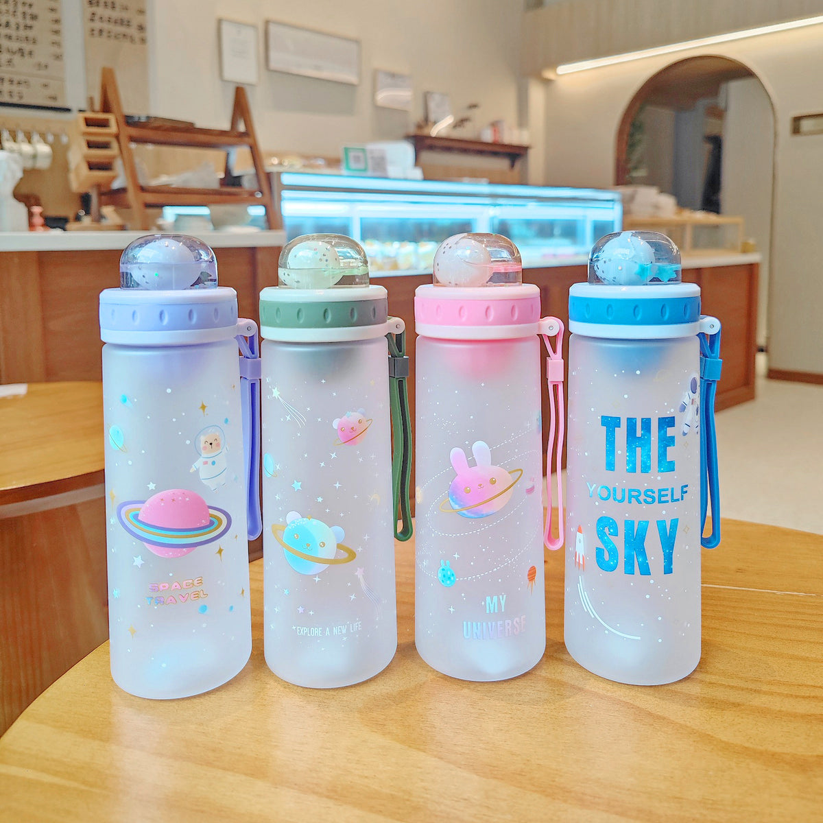 Yiben Children's Frosted Water Bottle- 460ML