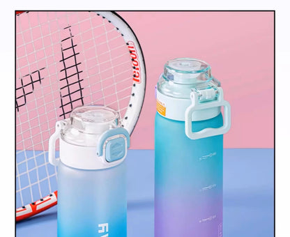SHOTAY Matte Gradient Dual-Drink Sports Water Bottle ST 7259- 800ML