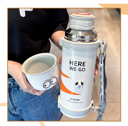 Thermos Thermosteel Water Bottle – 24 Hours Hot & Cold | 4 Colors
