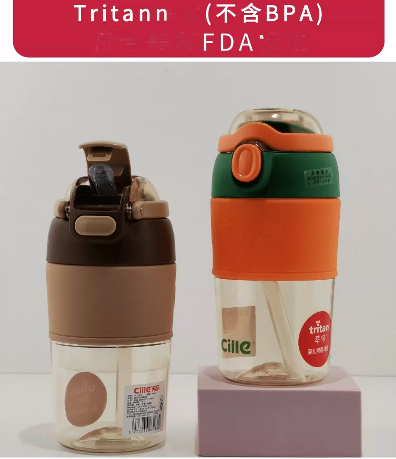 Dodge Tritan Water Bottle with Sipper & Spout –500ml