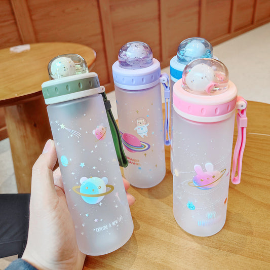 Yiben Children's Frosted Water Bottle- 460ML