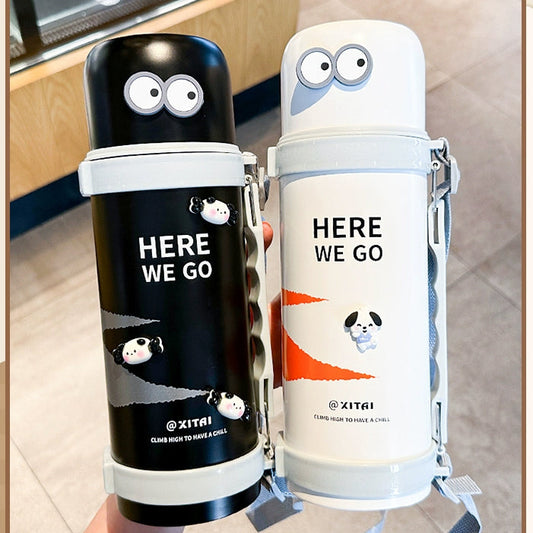 Thermos Thermosteel Water Bottle – 24 Hours Hot & Cold | 4 Colors