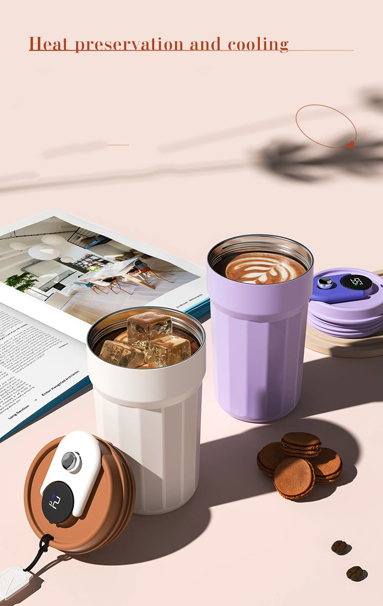 Relea "Live Well" Smart Temperature Display Coffee Cup