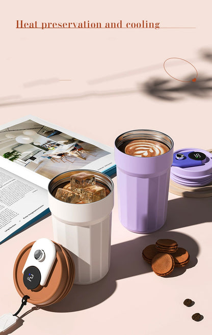 Relea "Live Well" Smart Temperature Display Coffee Cup