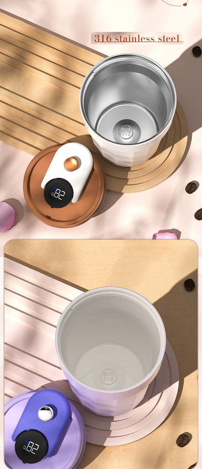 Relea "Live Well" Smart Temperature Display Coffee Cup