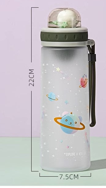 Yiben Children's Frosted Water Bottle- 460ML