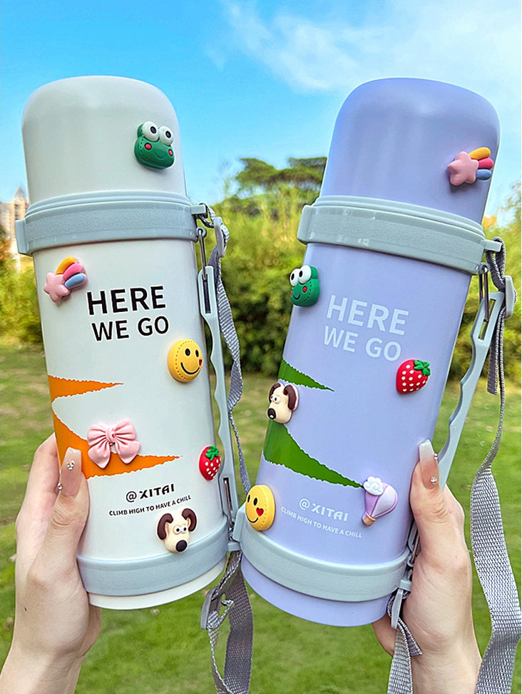 Thermos Thermosteel Water Bottle – 24 Hours Hot & Cold | 4 Colors
