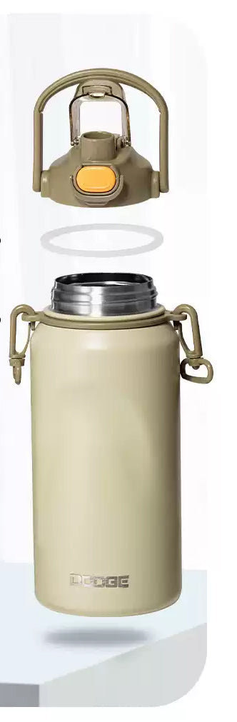 Dodge Large Capacity Travel Thermos Cup – 1000ml | Keeps Hot & Cold