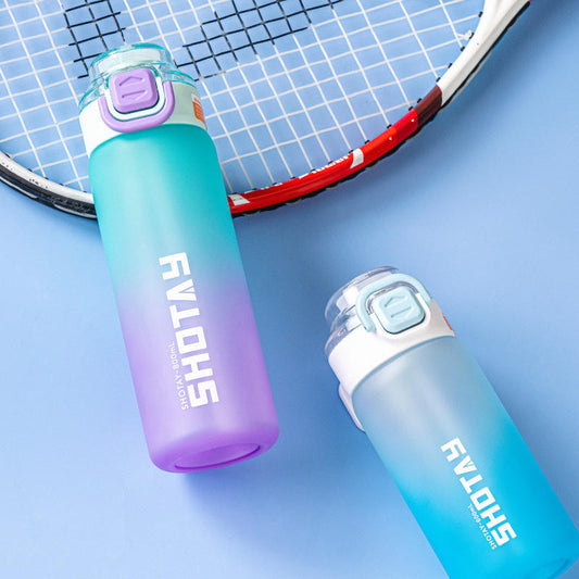 SHOTAY Matte Gradient Dual-Drink Sports Water Bottle ST 7259- 800ML