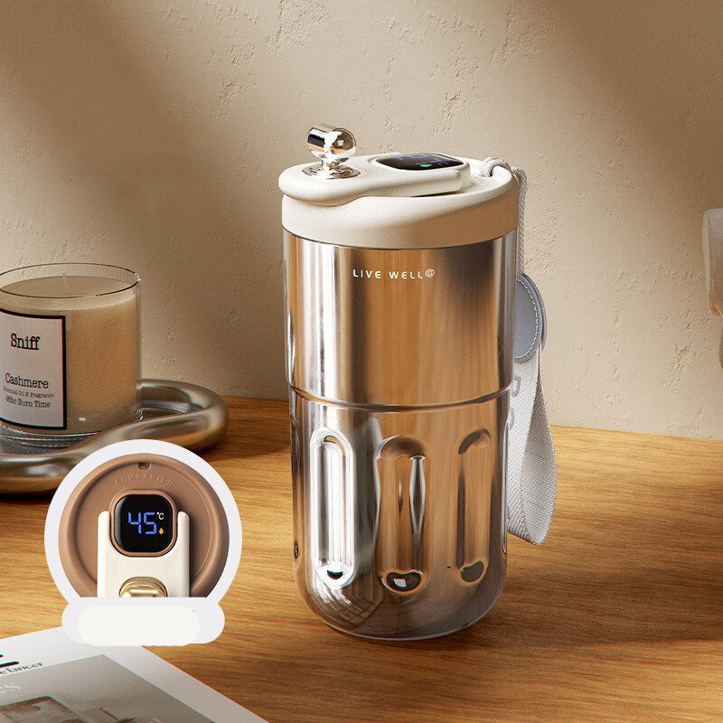 Relea "Live Well" Smart Temperature Display Coffee Cup