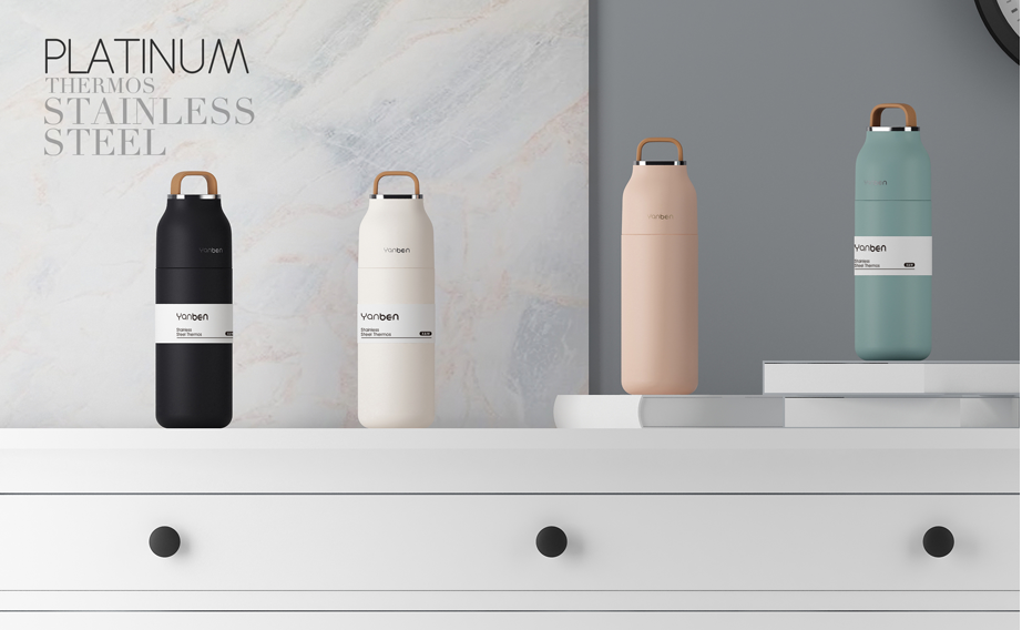 Premium Portable Stainless Steel Vacuum Thermos