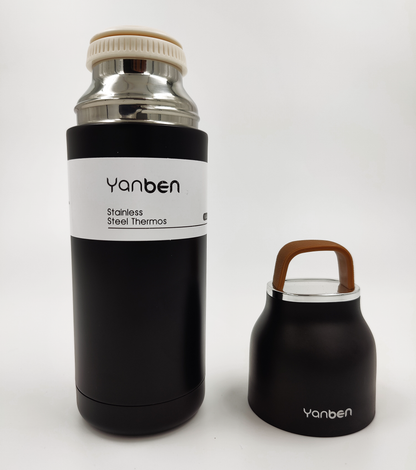 Premium Portable Stainless Steel Vacuum Thermos