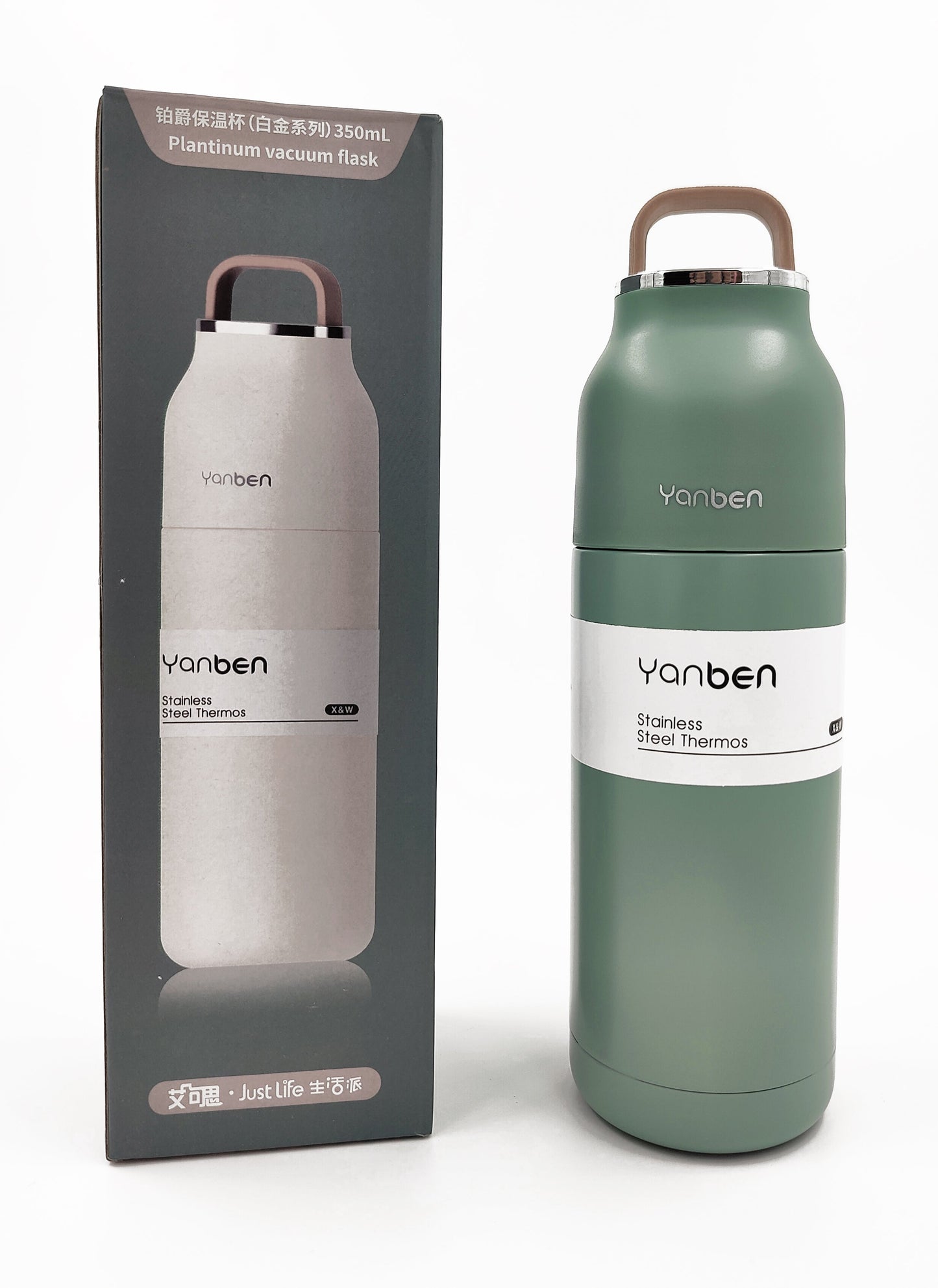 Premium Portable Stainless Steel Vacuum Thermos