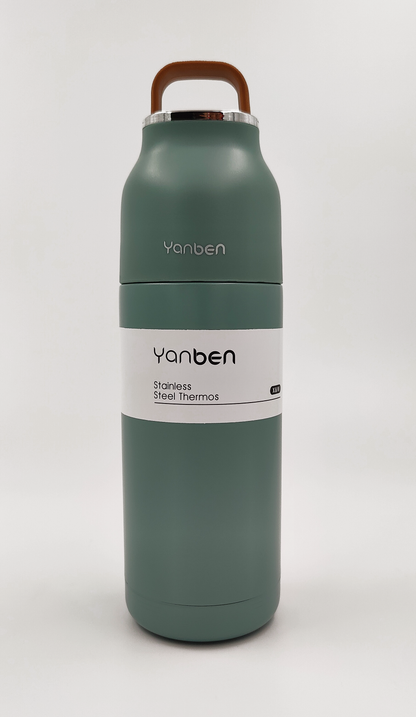 Premium Portable Stainless Steel Vacuum Thermos