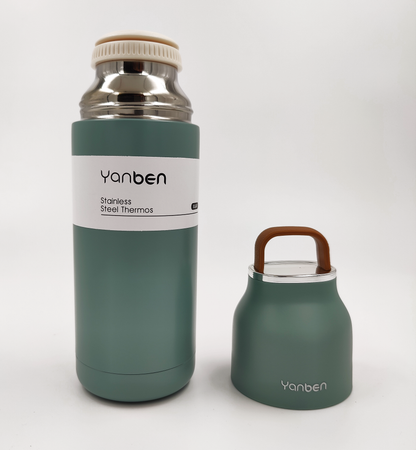 Premium Portable Stainless Steel Vacuum Thermos