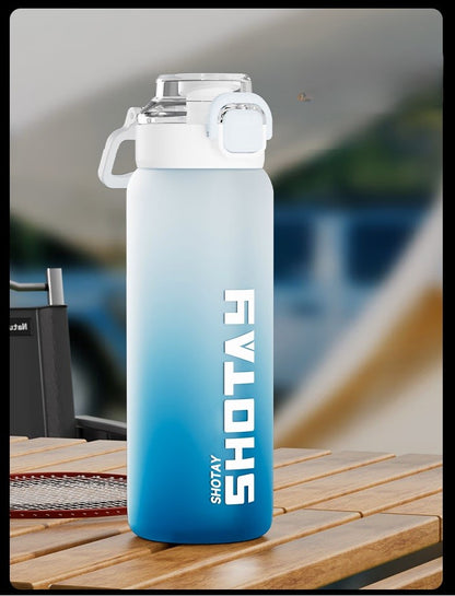 SHOTAY Matte Gradient Dual-Drink Sports Water Bottle ST 7259- 800ML