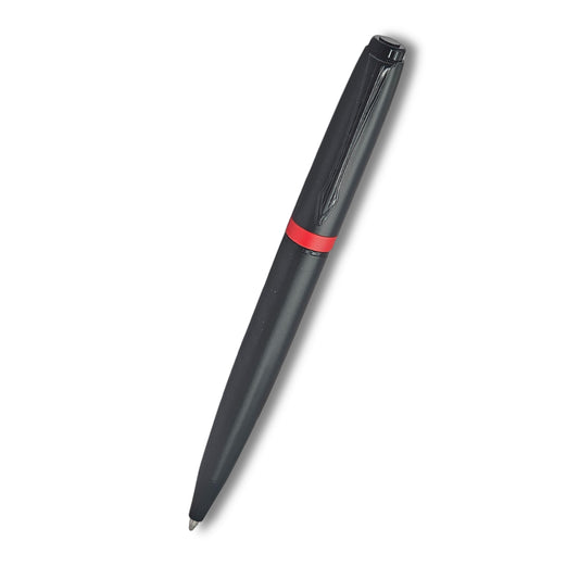 PAILI Sleek Matte Black & Vibrant Red Twist-Action Pen