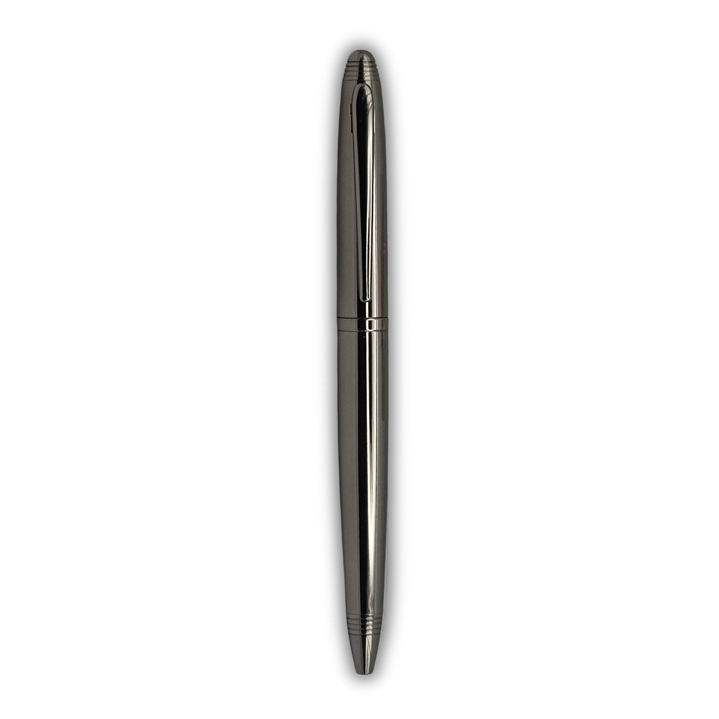 Sleek Monochromatic Gunmetal Executive Pen