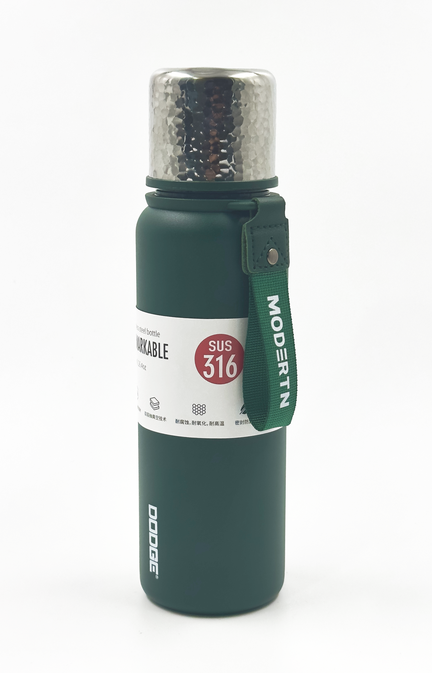 Dodge Thermosteel SS316 Water Bottle – 750ml | 24Hr Hot & Cold