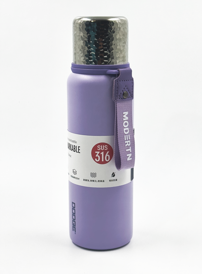 Dodge Thermosteel SS316 Water Bottle – 750ml | 24Hr Hot & Cold