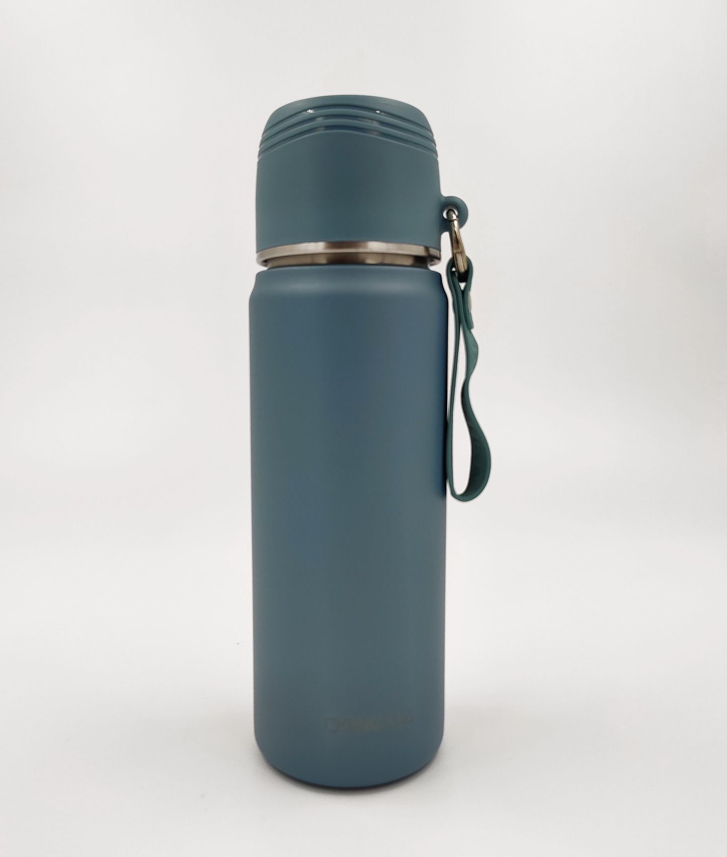 Thermosteel Water Bottle with Cup Lid – 450ml | 24Hr Hot & Cold | Leak-Proof