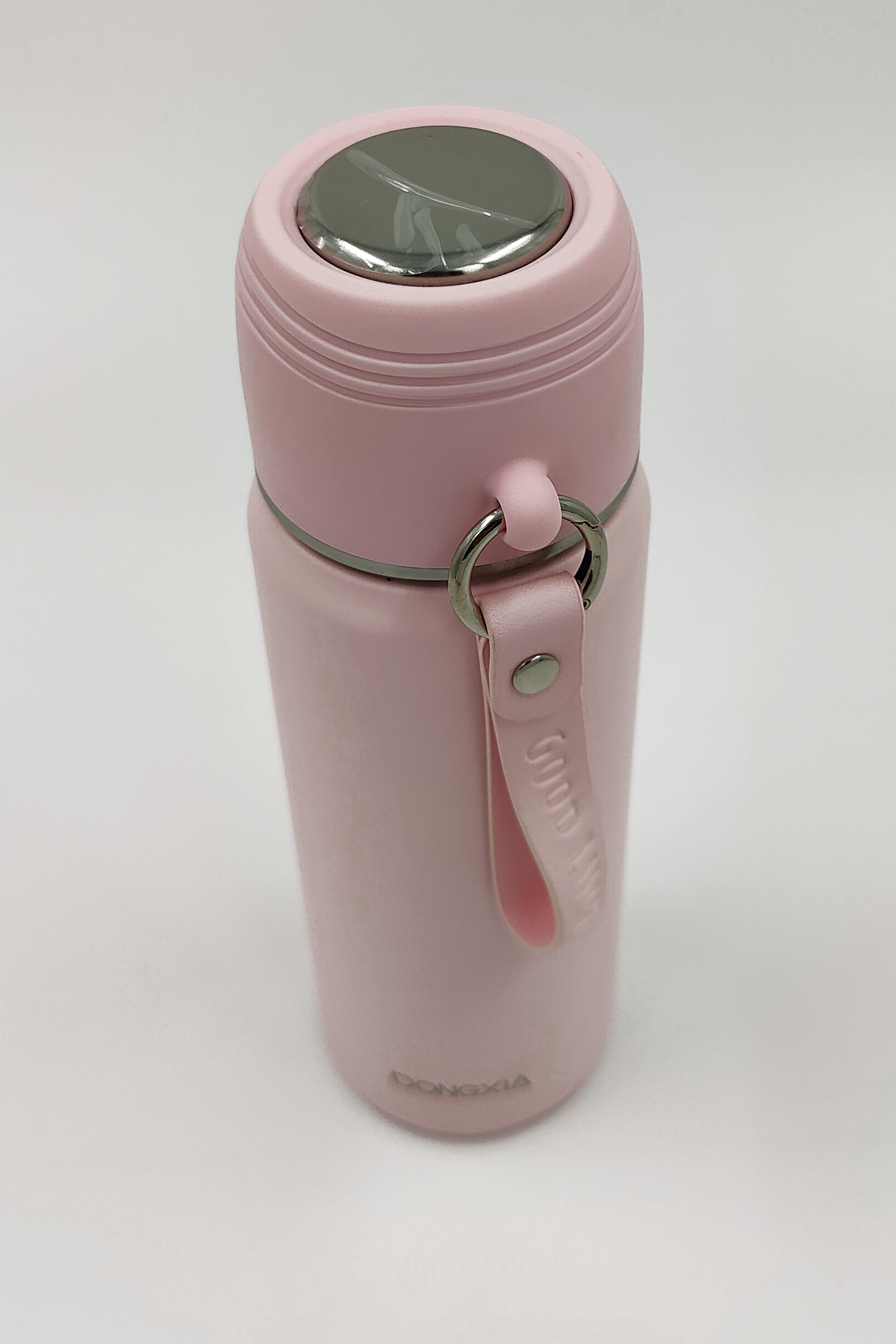 Thermosteel Water Bottle with Cup Lid – 450ml | 24Hr Hot & Cold | Leak-Proof