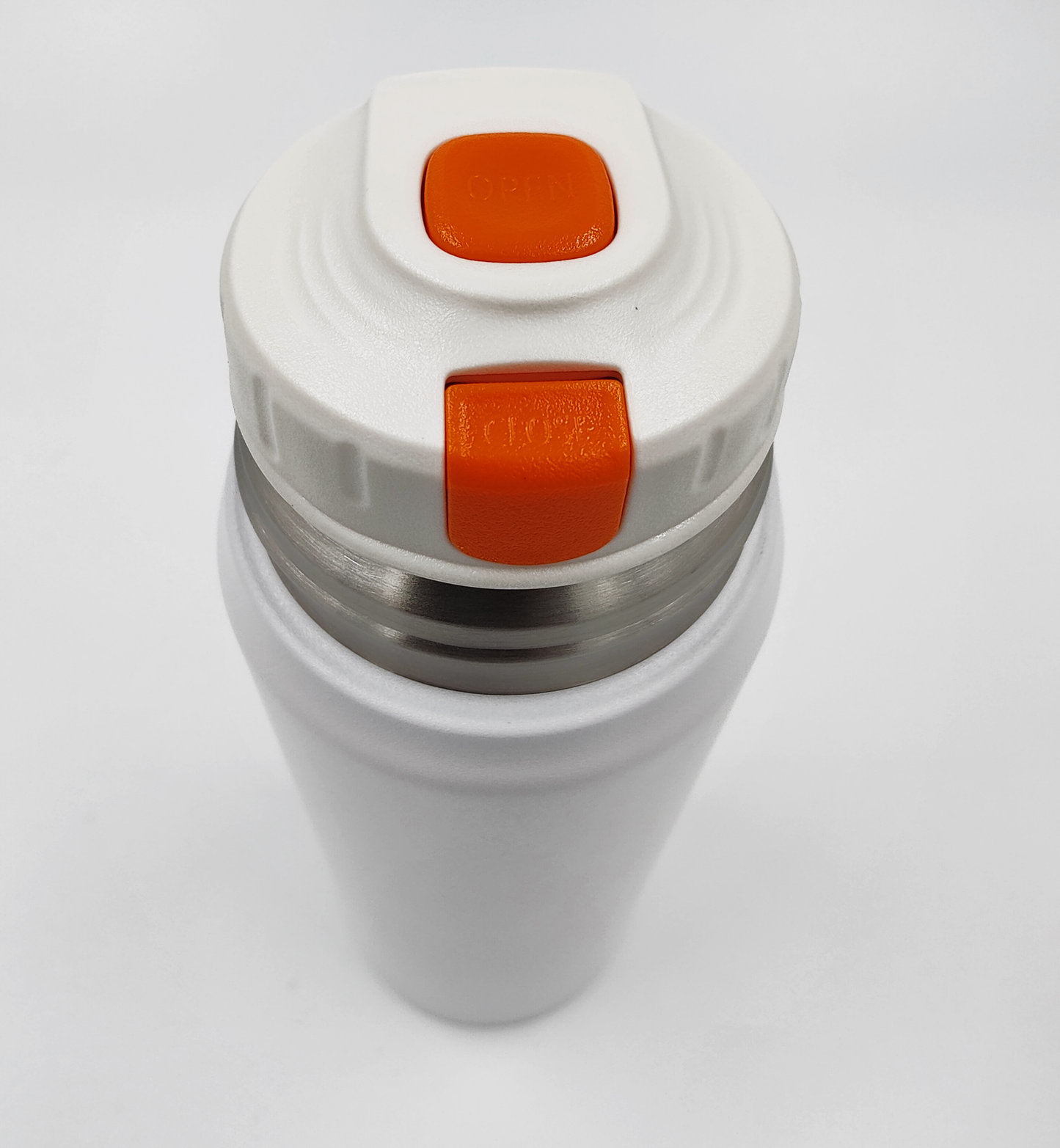 Thermosteel Water Bottle with Cup Lid – 450ml | 24Hr Hot & Cold | Leak-Proof