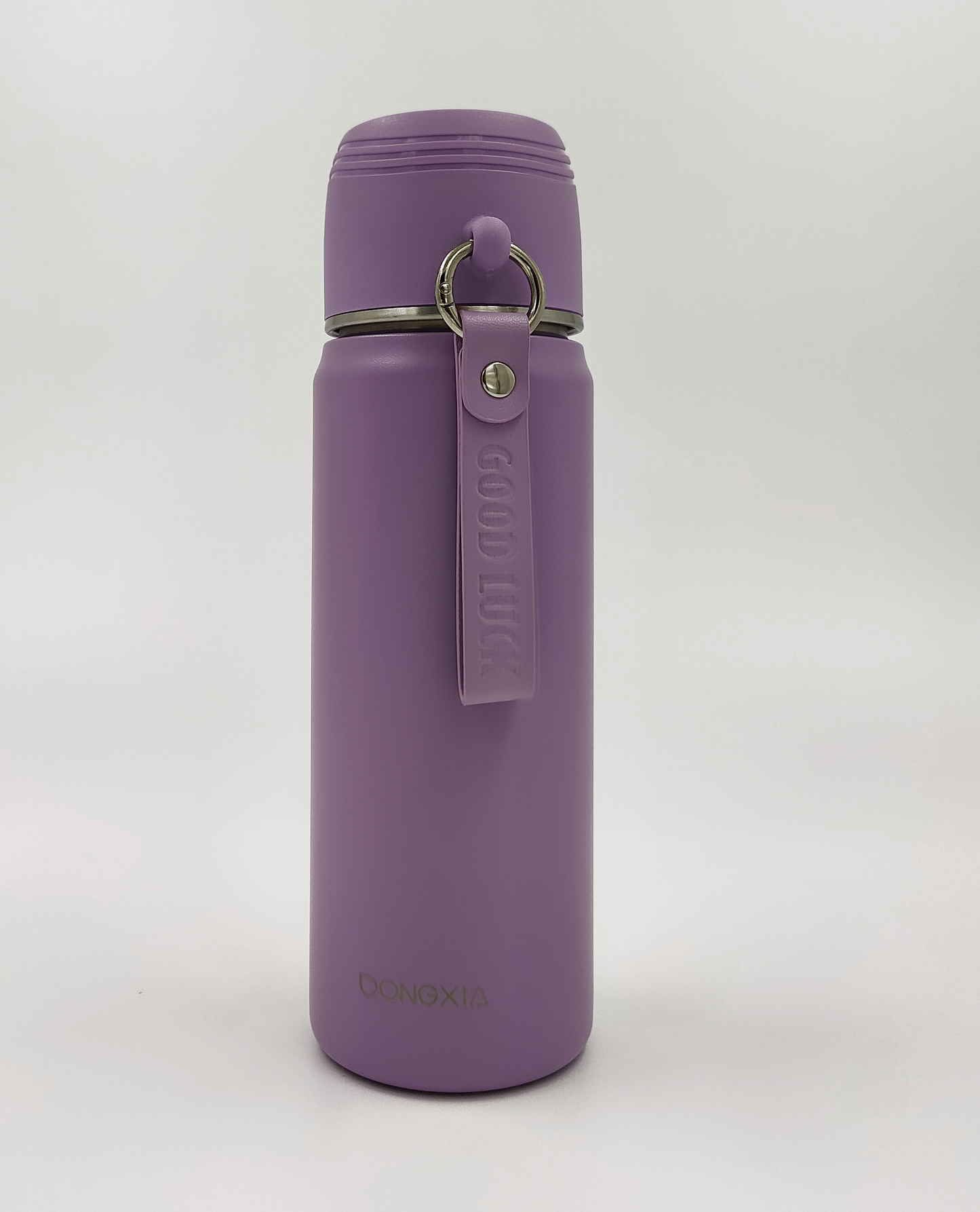 Thermosteel Water Bottle with Cup Lid – 450ml | 24Hr Hot & Cold | Leak-Proof