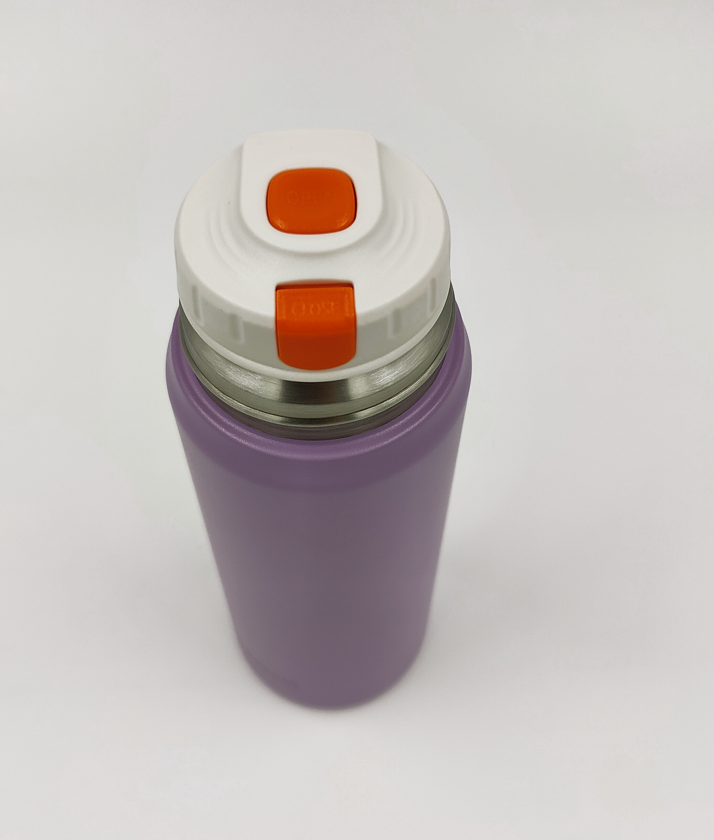 Thermosteel Water Bottle with Cup Lid – 450ml | 24Hr Hot & Cold | Leak-Proof