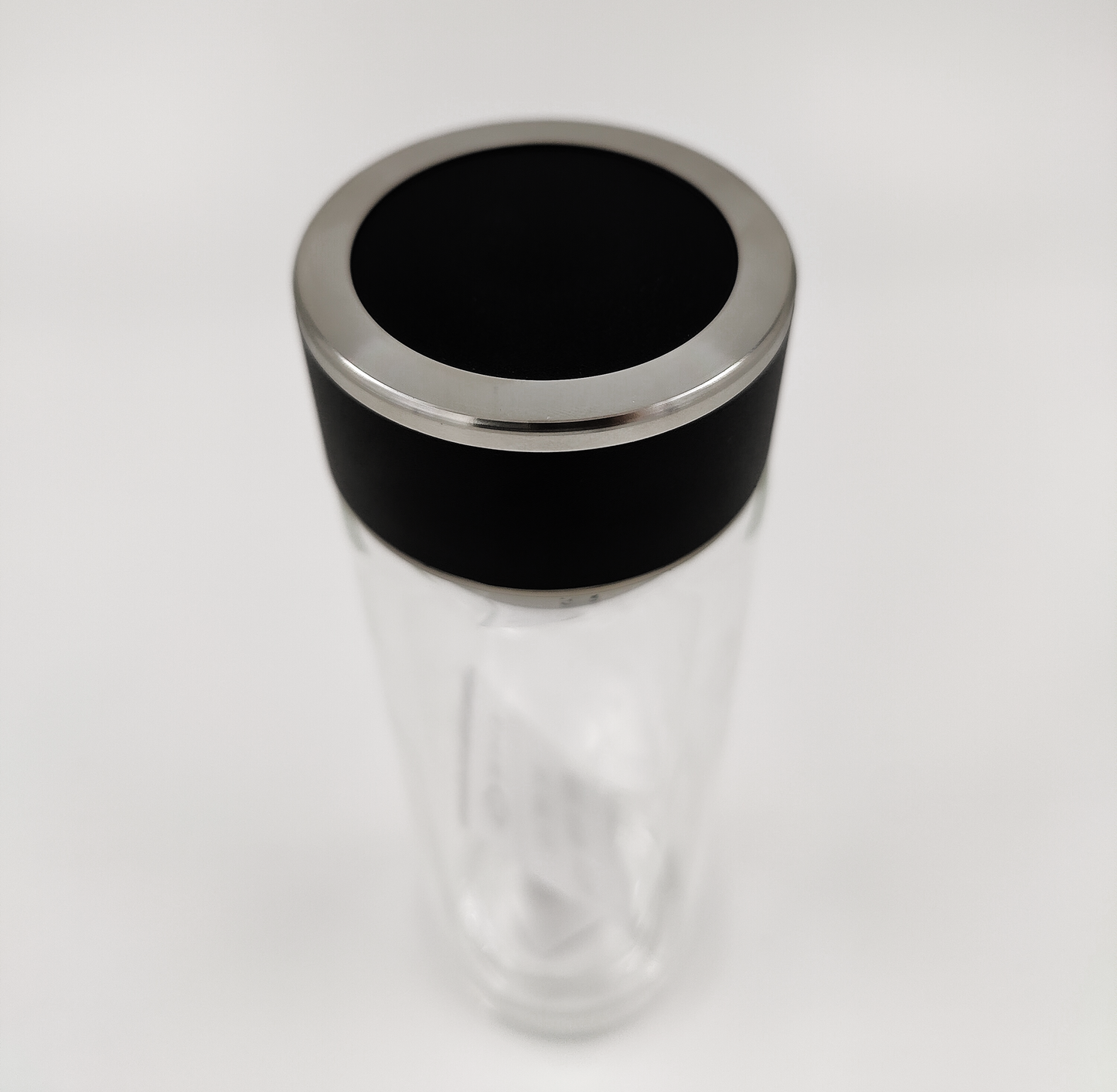 Double Wall Glass Tea Bottle with Infuser & Strainer – 300ml Travel Cup