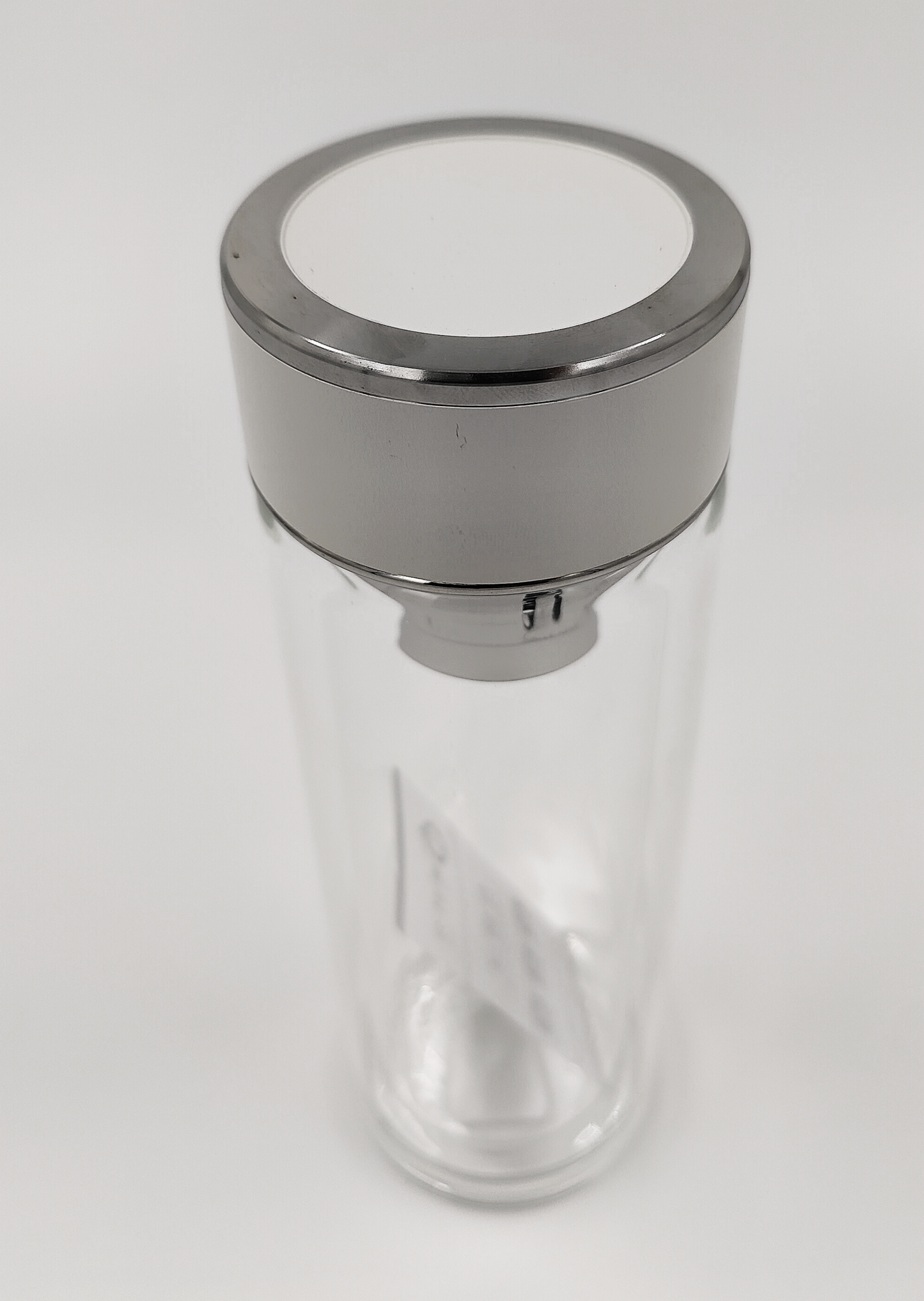 Double Wall Glass Tea Bottle with Infuser & Strainer – 300ml Travel Cup