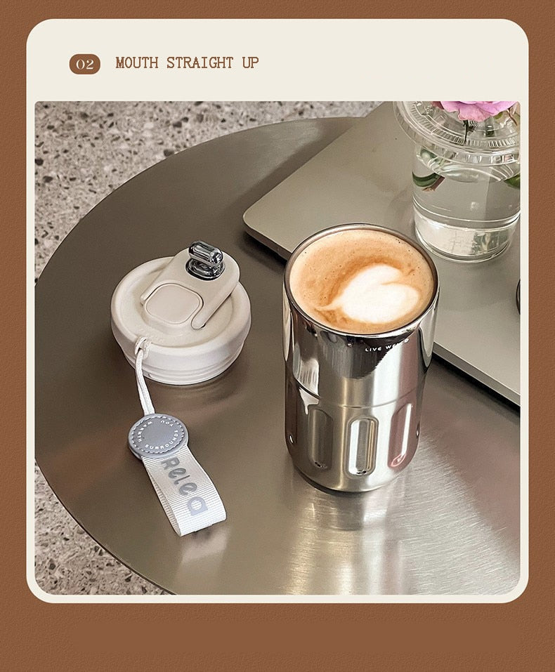 Relea "Live Well" Smart Temperature Display Coffee Cup